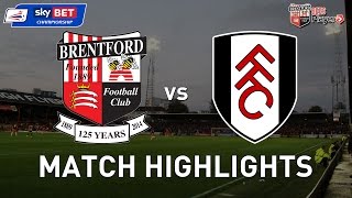 Brentford 21 Fulham [upl. by Imarej650]