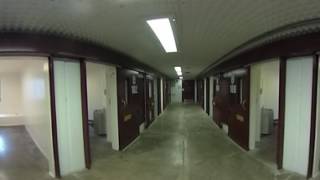 360degree look at empty cell block at Guantánamo Bay Navy Base [upl. by Paten]