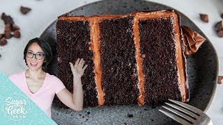 Death By Chocolate Cake  The BEST Chocolate Cake Recipe [upl. by Aerdnod]