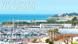 Tiny Tour  Vilanova i la Geltrú Spain  A Mediterranean coastal city with rich culture  Mar 2021 [upl. by Assilav]