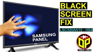 Black Screen or No Display Problem on LEDLCD TV  LSC320AN10H04 Panel Repair [upl. by Hofstetter]