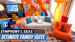 Symphony of the Seas  Ultimate Family Suite Full Walkthrough Tour amp Review 4K  Royal Caribbean [upl. by Leumhs]