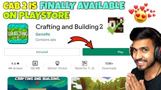 Crafting And Building 2 Is Finally Available On PlayStore  Crafting And Building 2 [upl. by Lemej889]