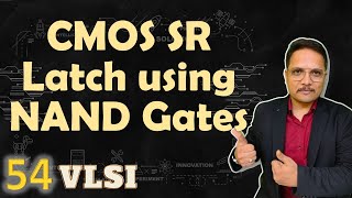 CMOS SR Latch Using NAND Gates Circuit Rules Working Implementation amp Truth Table [upl. by Wood]