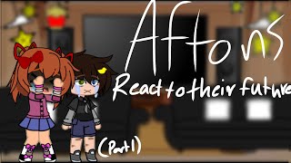 Aftons react to their futurevidaudios are not minePART 1Evan amp Elizabeth [upl. by Tennos204]