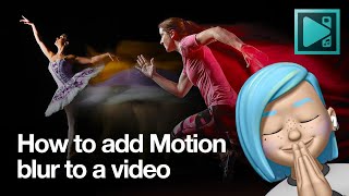 How to add motion blur effect to a video and keep the moving object in focus [upl. by Ettezel637]