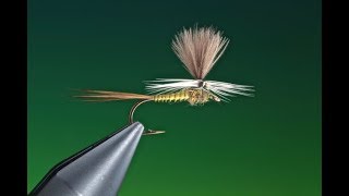 Fly Tying a Parachute Blue winged olive mayfly with Barry Ord Clarke [upl. by Denie812]