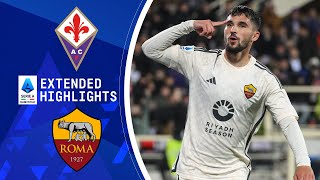 Fiorentina vs Roma Extended Highlights  Serie A  CBS Sports Golazo [upl. by Ahsas]