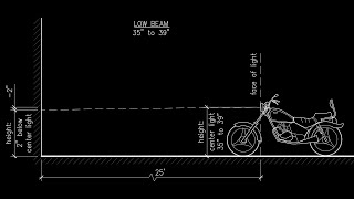 Motorcycle Head Light and Auxiliary Lights Adjustment [upl. by Lennaj361]