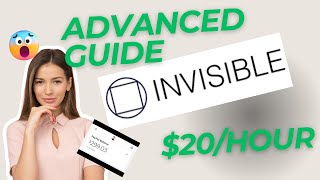 INVISIBLE TECHNOLOGIES  Advanced Guide  20Hour  Worldwide Remote remotejobs invisible gigs [upl. by Kancler]