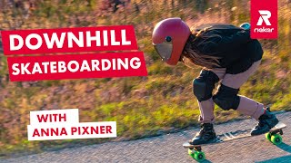 Downhill Skateboarding with Anna Pixner Episode 4  Feel the Connection  Rieker Sport [upl. by Atikal]