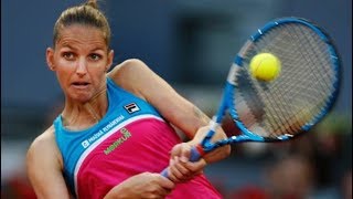 BREAKING NEWS Karolina Pliskova fined fourdigit amount after smashing umpires chair in Rome [upl. by Meuser]