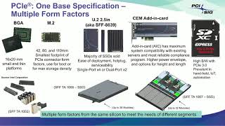 PCIe® 60 Specification The Interconnect for IO Needs of the Future [upl. by Otrebtuc6]