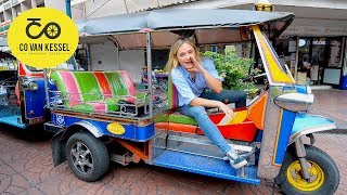 How to use a Tuk Tuk in BANGKOK Co van Kessel guide [upl. by Duff844]