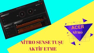 ACER NİTRO AN51543NİTROSENSE KURULUM VE AKTİF ETME INSTALL AND SETUP [upl. by Mina]