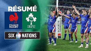 France v Irlande  Résumé  2022 Tournoi des Six Nations [upl. by Edecrem940]