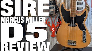 Sire D5 Review  The New Sire Bass is Stepping Out of Their Comfort Zone  LowEndLobster Review [upl. by Anicnarf]