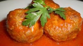 RECETA ALBONDIGAS EN SALSA  Silvana Cocina ❤ [upl. by Annel]