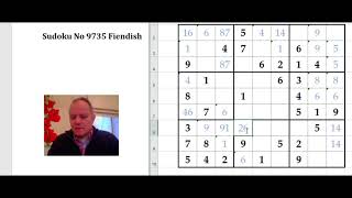 How to Solve a Fiendish Sudoku [upl. by Ehcsrop]