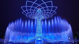 TREE OF LIFE  ALBERO DELLA VITA  EXPO MILANO 2015 [upl. by Gnurt]