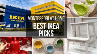 MONTESSORI AT HOME Best Ikea Picks [upl. by Tillio641]