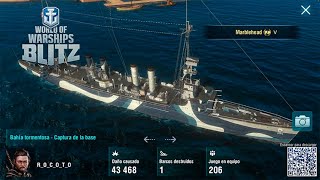 MARBLEHEAD  Crucero premium USA TV  World of Warships Blitz [upl. by Aridnere]