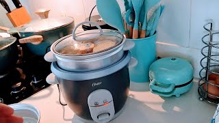 Unboxing olla arrocera Oster 3 tazas  Rice cooker [upl. by Ehpotsirhc]