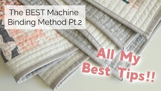 The BEST Machine Binding Method Part 2 [upl. by Denyse]