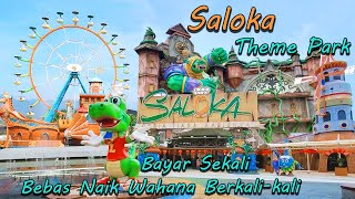 Saloka Theme Park Semarang Taman Rekreasi Terbesar di Jawa Tengah Terbaru [upl. by Mcquillin]