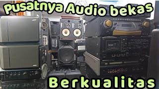 Update stok audio bekas di pasar loak poncol [upl. by Eelitan]