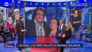 Addio alla mamma di Al Bano  La vita in diretta 11122019 [upl. by Ynatsyd]