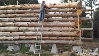 Stacking one log start to finish LHBA method [upl. by Uel]