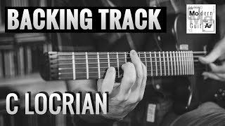 BACKING TRACK  C LOCRIAN  Jazz  85 bpm [upl. by Derayne]