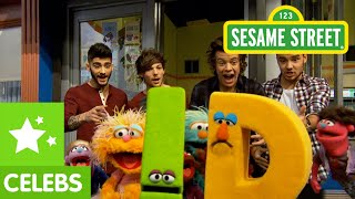 Sesame Street 1D Visits Sesame Street One Direction Too [upl. by Yecies850]