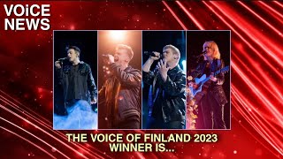 THE VOICE OF FINLAND 2023 WINNER IS [upl. by Acinimod]