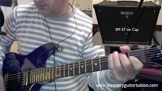 Ibanez GIO GRX70 DemoReview With Boss Katana 100 [upl. by Hillary]