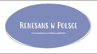 Renesans w Polsce [upl. by Ahsirek403]