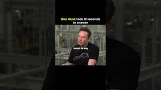 Elon Musk took 12 seconds to answer [upl. by Grata]