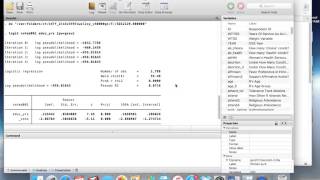 Logistic Regression with Stata [upl. by Voorhis]