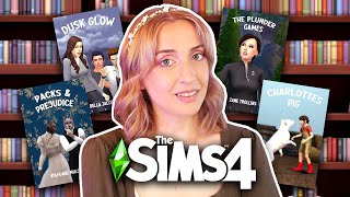 I read every single book in The Sims 4 All 290 of them [upl. by Mroz]