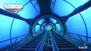 Hyperspace Mountain  Star Wars Coaster Ride  Disneyland 2022 [upl. by Fital]