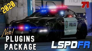 2020 NEW GTA5 LSPDFR Plugins Package for 031 Game Version 141 [upl. by Cutler234]