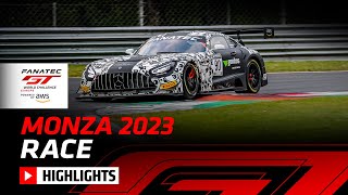 Race Highlights  Monza 2023  Fanatec GT World Challenge Europe Powered by AWS [upl. by Aelanna]