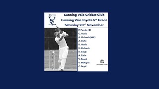 Canning Vale Fifth Grade v Perth Tamil Fifth Grade [upl. by Schreiber]