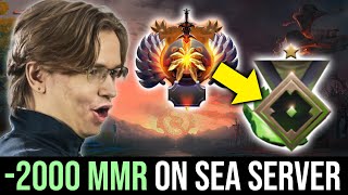 Topson LOST 2000 MMR on SEA server [upl. by Som]