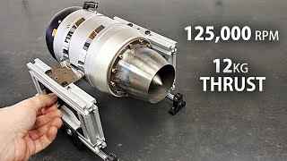 RC Jet Engine Thrust Test [upl. by Alger150]