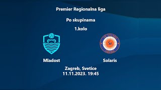 Vaterpolo Regionalna liga 202324 HAVK Mladost  Solaris [upl. by Nylzor72]