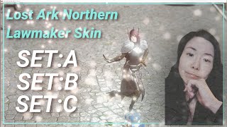 Lost Ark Northern Lawmaker Skin A WhiteGold  Mage [upl. by Omland]