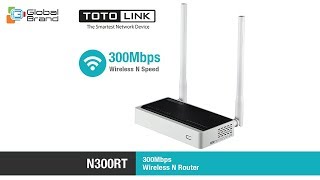 TOTOLINK N300RT Router  How To Setup and Configure Router  Global Brand Pvt Ltd [upl. by Ilonka867]