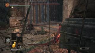 Dark Souls 3  Darkwraiths vs Abyss Watchers 2nd stage [upl. by Naujet]